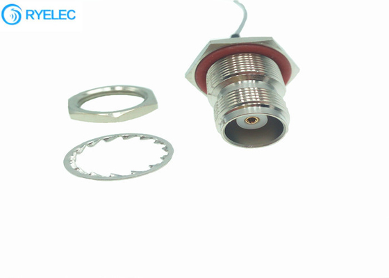 IP67 scellage coaxial de joint circulaire en caoutchouc de silicone de câbles équipés du nickel rf disponible fournisseur