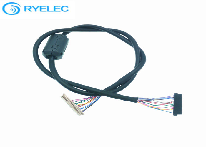 Câble d'extension du ferrite LVDS, câble fait sur commande bidon du connecteur de cuivre LVDS fournisseur