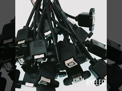 Ul1571 32 Awg Harness personnalisé 0,8 mm de hauteur 10 broches DF52-10P-0,8C câble en PVC