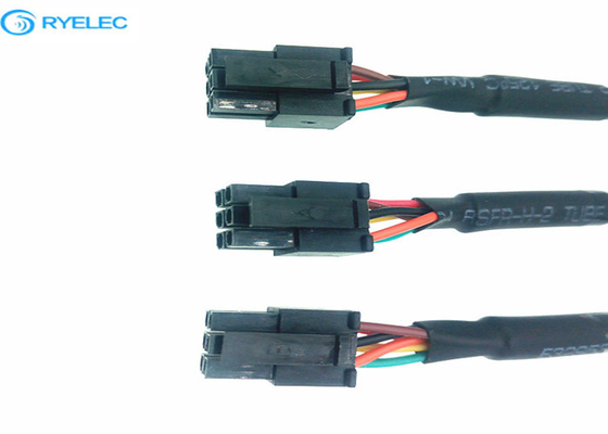 Les câbles équipés 22AWG faits sur commande de MOLEX 43025-0600 3.0mm lancent le connecteur fournisseur