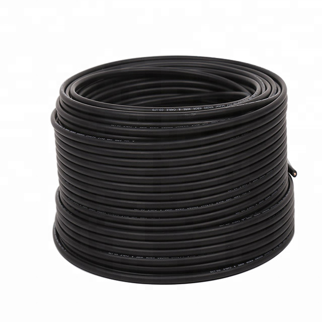 Mâle solaire de câble de 5.5*2.1 picovolte à dc doux femelle 6mm de puissance d'extension
