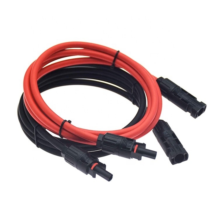 Câble d'extension d'alimentation solaire de 10 mm Pv1 F Dual Pv Wire Single Core 6 mm