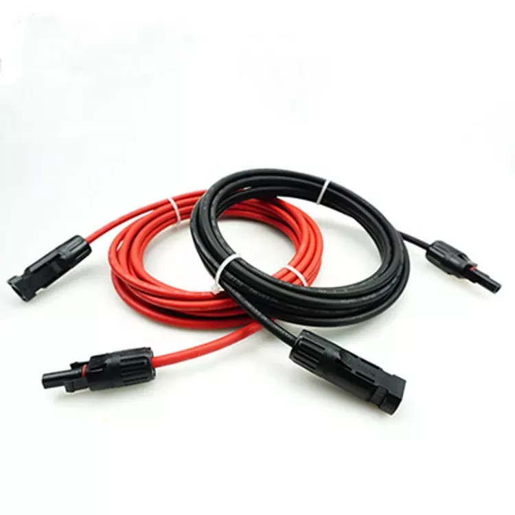 le câble à haute tension XLPE de picovolte du panneau solaire 6mm2 dc 6mm d'isolation