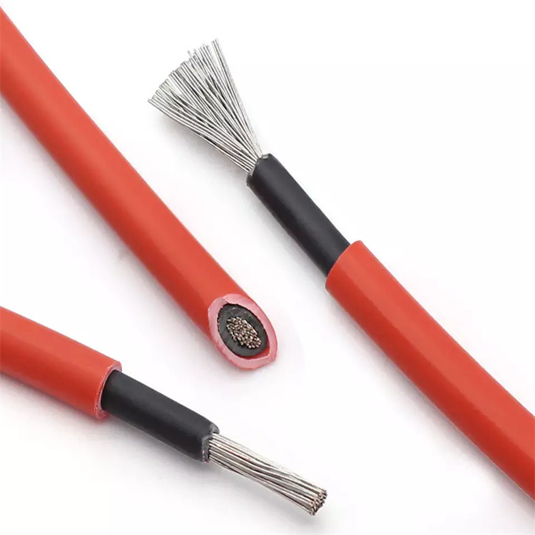 T4 la batterie picovolte solaire câblent tension 4mm antipoussière de 6mm la basse