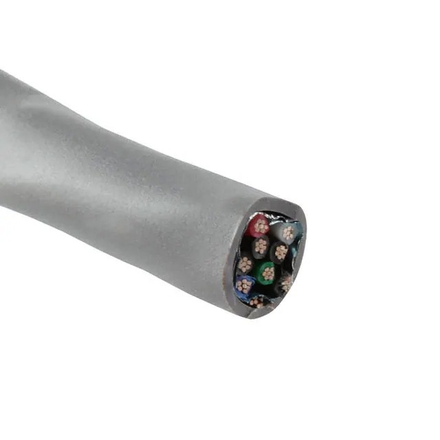 Le câble Alpha 2214C SL005 multi-paire 8Con 22AWG ardoise 100' de longueur pour l'industrie