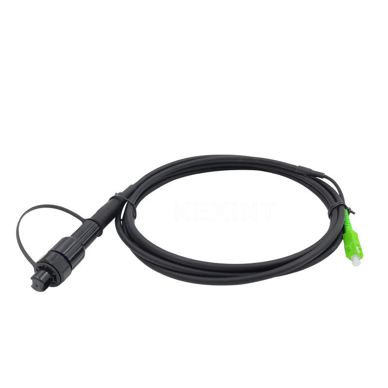 Corde de correction optique extérieure de fibre du câble d'interface du pullover FTTH de SC/UPC SC/APC G657A