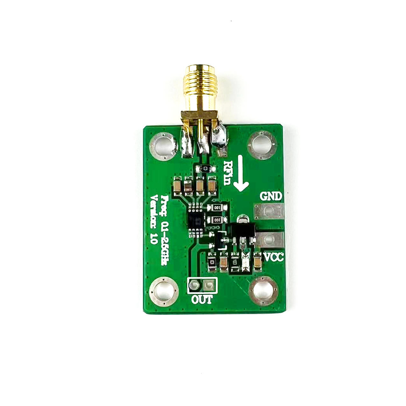 AD8313 Détecteur logarithmique -72dBm -2dBm 0,1-2,5GHz RF Power Analyzer Board 7-15V Power Microwave Radio Detection Module