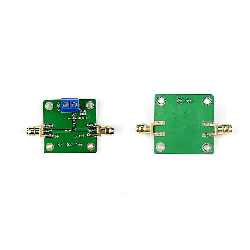 RF Bias Tee Feed Micro-ondes à large bande Blocage CC 10-6000MHz 6GHz pour la radio HAM RTL SDR LNA Amplificateur à faible bruit