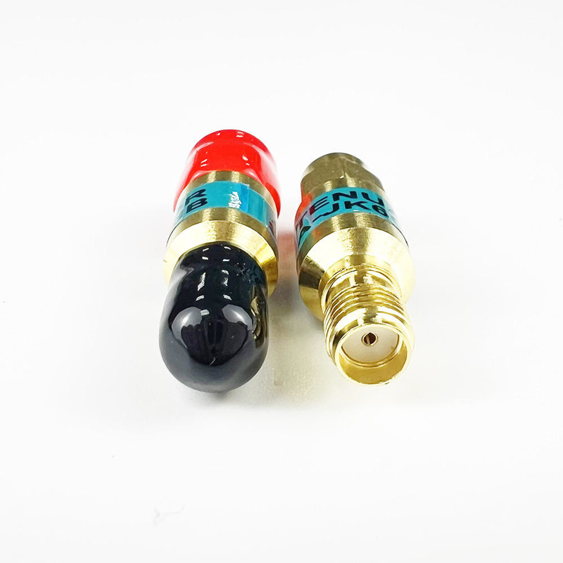 2W DC-6GHz SMA Homme à SMA Femme Attenuateur RF coaxial 1/2/3/5/6/10/15/30db Attenuateur SMA Connecteurs fixes Plaque d'or