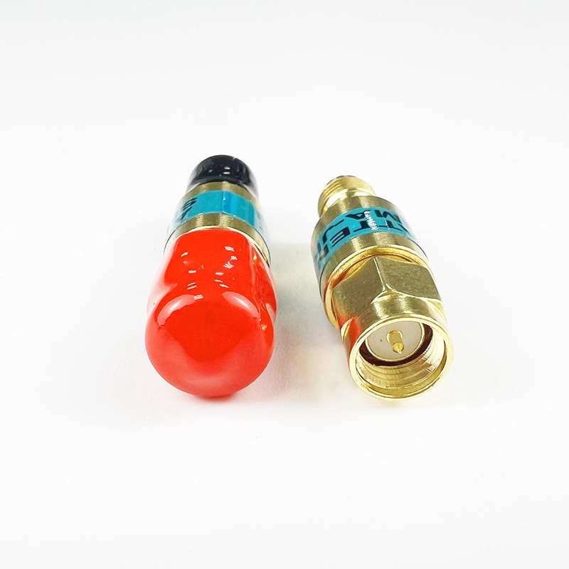2W DC-6GHz SMA Homme à SMA Femme Attenuateur RF coaxial 1/2/3/5/6/10/15/30db Attenuateur SMA Connecteurs fixes Plaque d'or