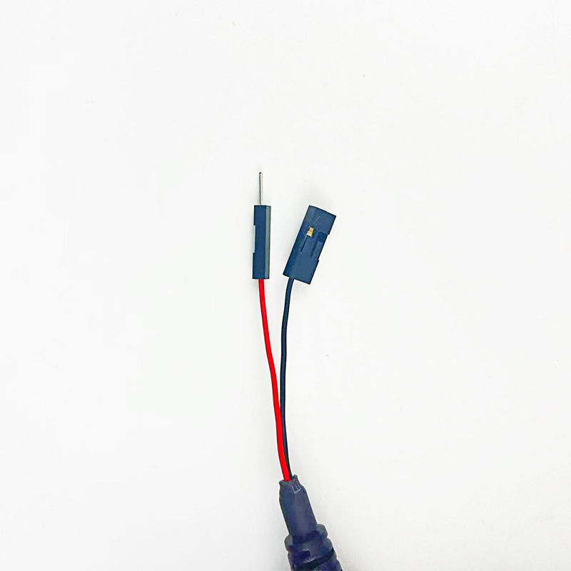 Cable d'extension de connecteur de fil rouge et noir personnalisé Mini 5 broches Femme Panneau
