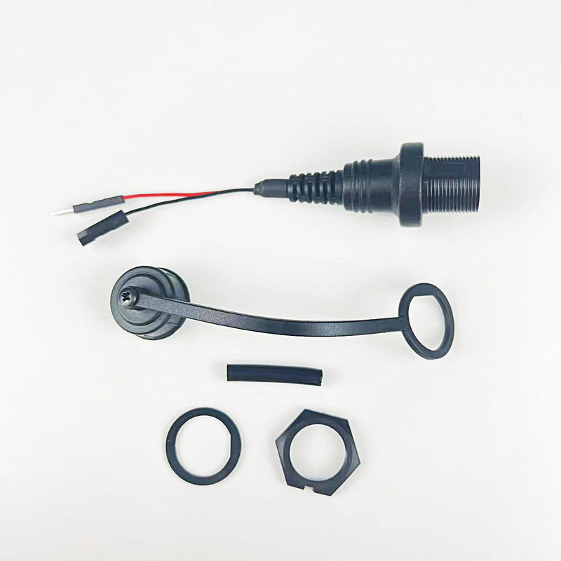 Cable d'extension de connecteur de fil rouge et noir personnalisé Mini 5 broches Femme Panneau