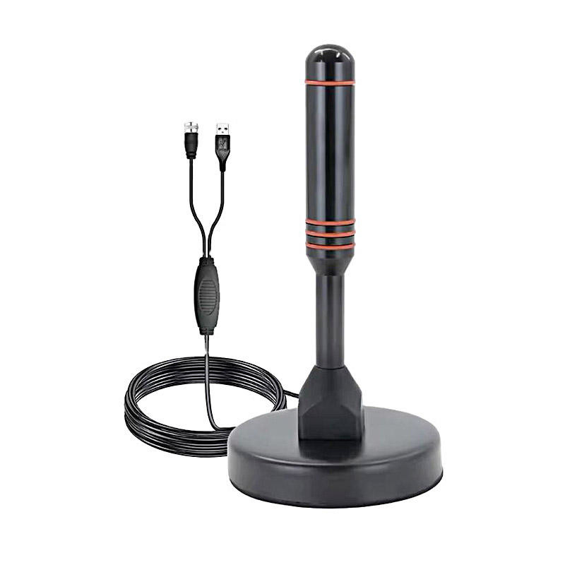 Meilleur prix Vente à chaud Téléviseur HDTV extérieur Téléviseur gratuit Uhf Vhf Téléviseur aérien Digital intérieure DVB-T2 antenne télé avec aimant