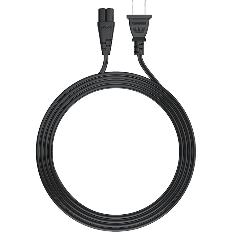 RY 12 pieds câble électrique 2 Prong Ac prise murale 2 fente LED LCD