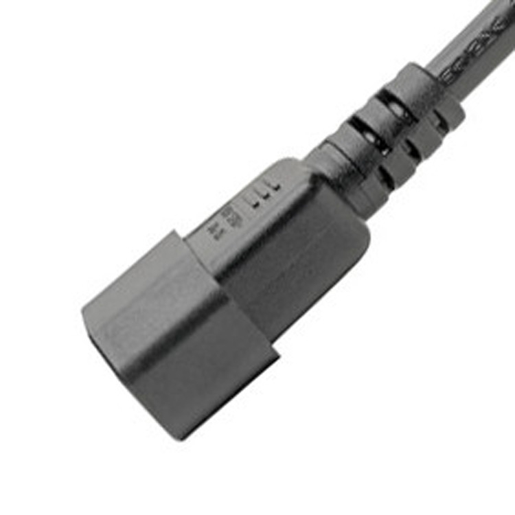 Adaptateur de connecteur RY C14 à C5 câble d'adaptateur d'alimentation 7a 250v 18 Awg