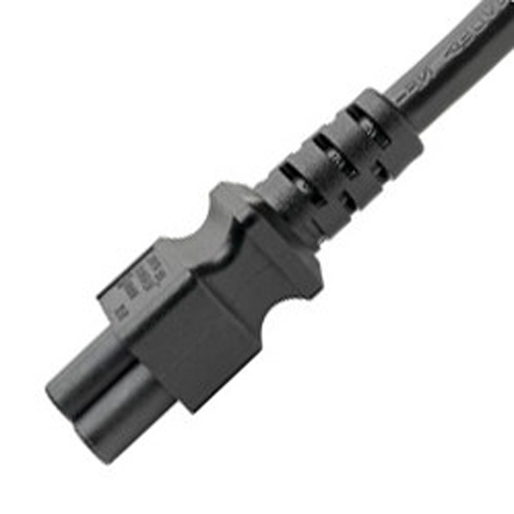 Adaptateur de connecteur RY C14 à C5 câble d'adaptateur d'alimentation 7a 250v 18 Awg