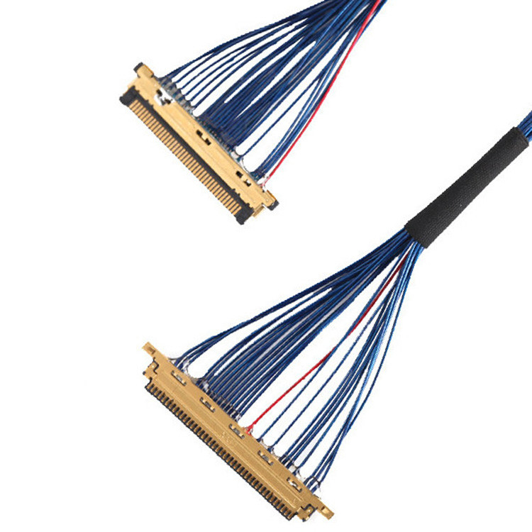 Cable coaxiale micro-Lvds Jae personnalisé Fi Jt40c Csh1 à Hd1p040ma1 pour lunettes Vr