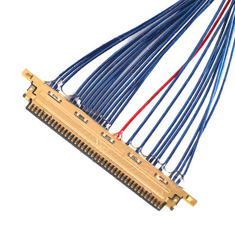 Cable coaxiale micro-Lvds Jae personnalisé Fi Jt40c Csh1 à Hd1p040ma1 pour lunettes Vr