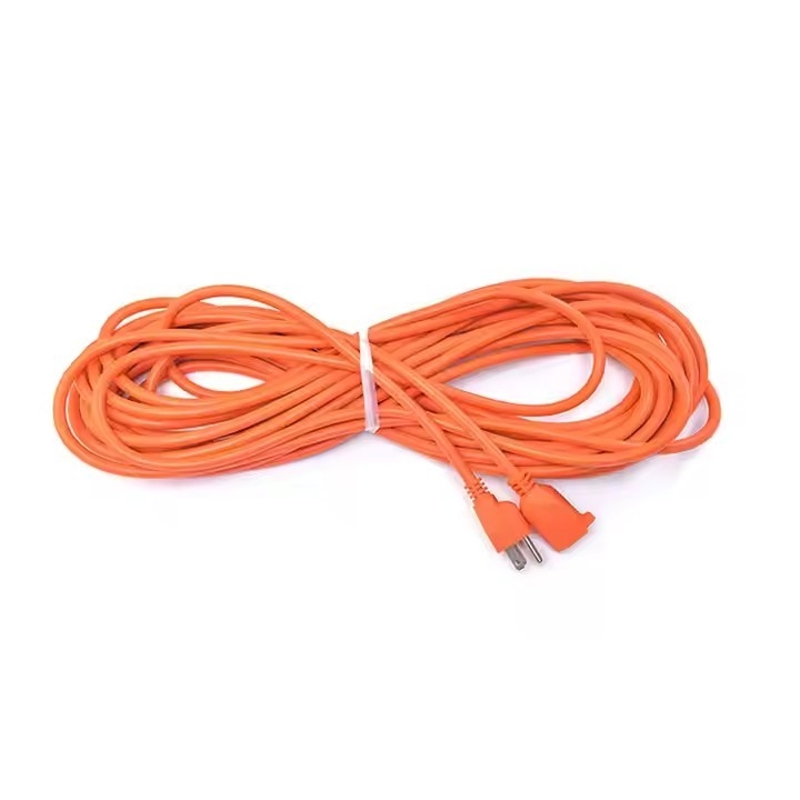 SJWT #12/14/16 AWG câble d'extension 10A 13A 15A 125V types de mise à la terre câbles électriques à trois broches 125v USA