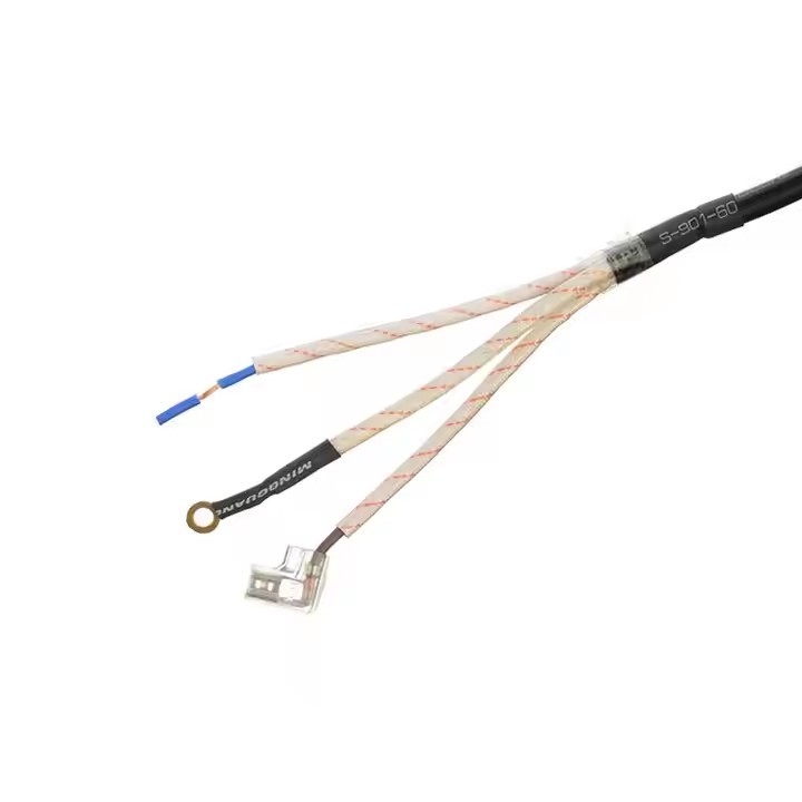 ETL certifié 3 cœurs de cuivre SJTW 10/12/14 Awg 3 fils isolés en PVC à 3 branches Nema 5-15p à bout nu câbles d'alimentation CA
