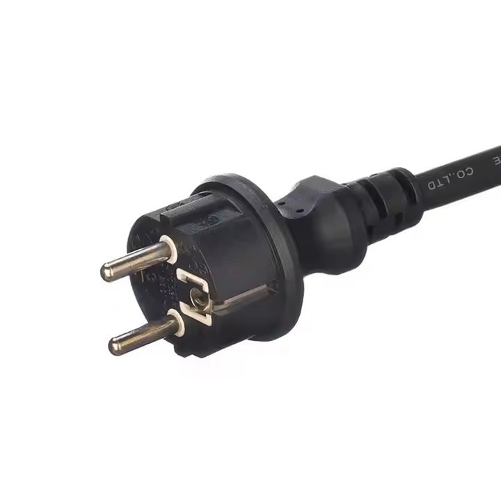 H07RN-F 3X1.5 3m Noir Corde électrique Eu de haute qualité