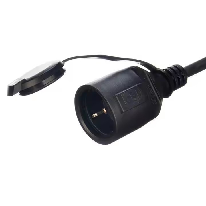 H07RN-F 3X1.5 3m Noir Corde électrique Eu de haute qualité