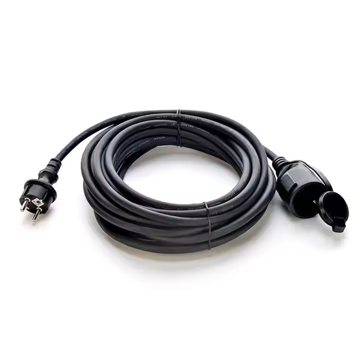 H07RN-F 3X1.5 3m Noir Corde électrique Eu de haute qualité