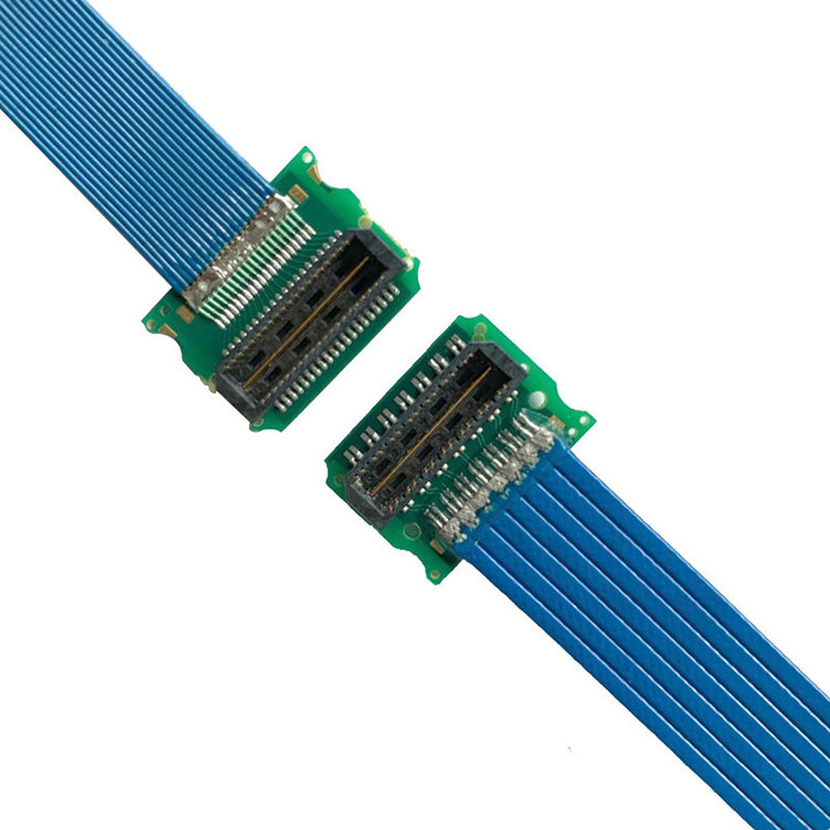 Le câble de connexion de l'affichage LVDS à 30 broches, 60 broches et 90 broches de Samtec QSH-030-01-F