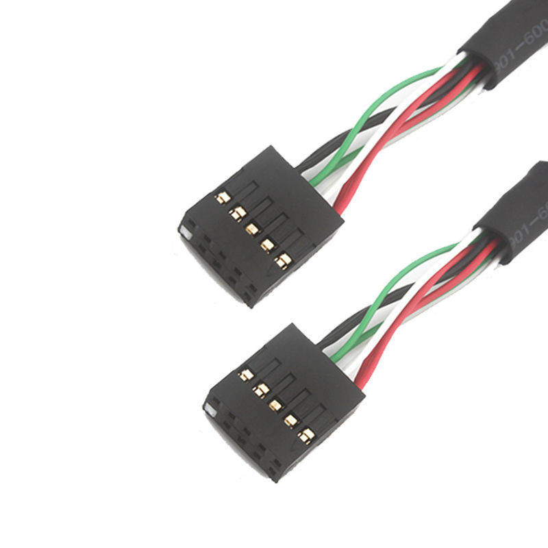 2.54mm Double câblage industriel USB Bb à Sbc 10 POS MOLEX 22552101 câble