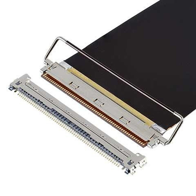 Fabrique 60P IPEX CABLINE-CAF 20858-060T-01 0,4 mm d'envergure type de couplage horizontal FPC connecteur de prise avec verrou mécanique