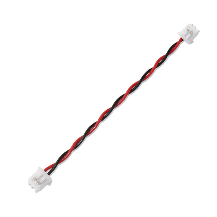 JST PH 2.0 Connecteur UL1007 Noir Rouge Assemblages personnalisés de câbles et de fils