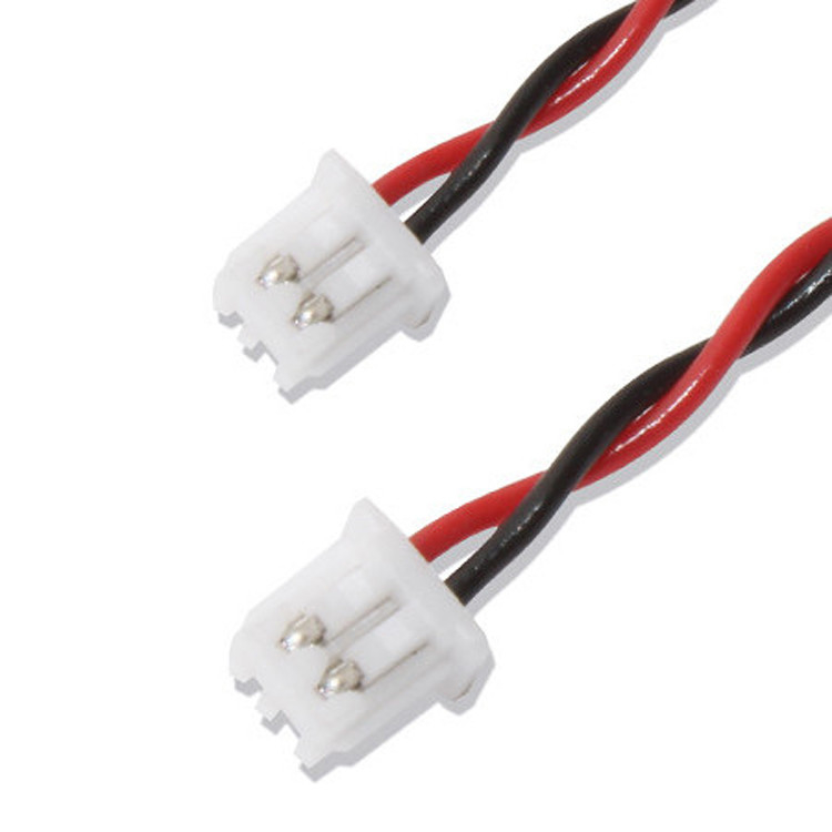 JST PH 2.0 Connecteur UL1007 Noir Rouge Assemblages personnalisés de câbles et de fils