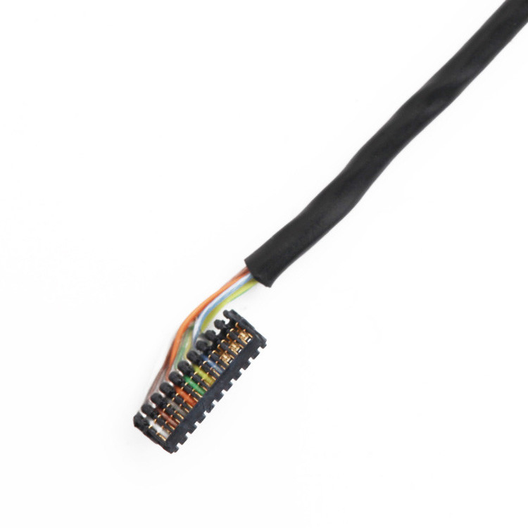 Fabrication personnalisée de câble de câblage à fil de JST 04XSR à JST 10XSR