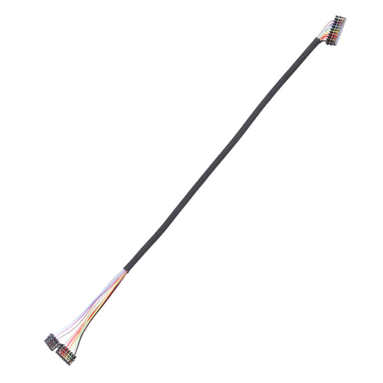 Fabrique personnalisée 0.6 PITCH Assemblage de câble JST 04XSR-36KHF 06XSR-36KHF 10XSR-36KHF Micro connecteurs coaxial