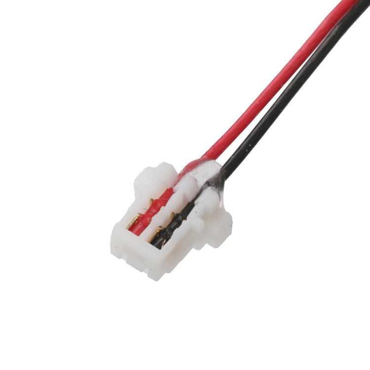 Fabricant JST Harness 0,8 mm Pitch 2P Contacts faisant face à NSHR-6P 1,0 mm Boucle Socket Crimp amovible