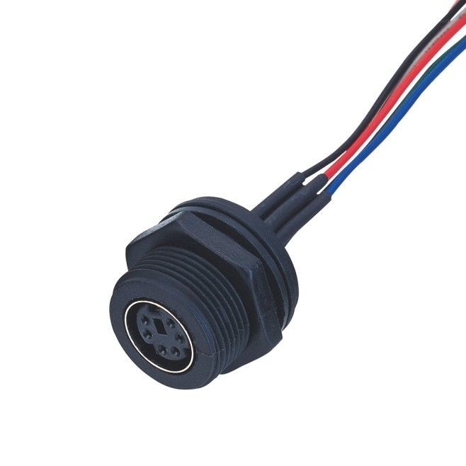 Fabrique MD WF 6 broches Mini Din Cable, IP67 Direct Isobus Cable Lvds connecteur d'affichage