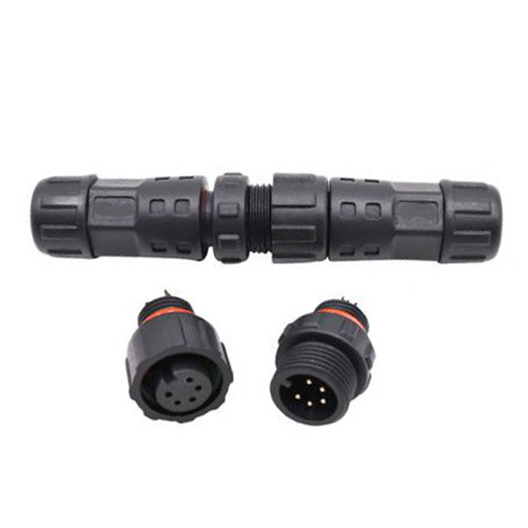 Connecteur circulaire IP67 imperméable à l'eau de qualité industrielle MM12 pour équipement électrique automobile
