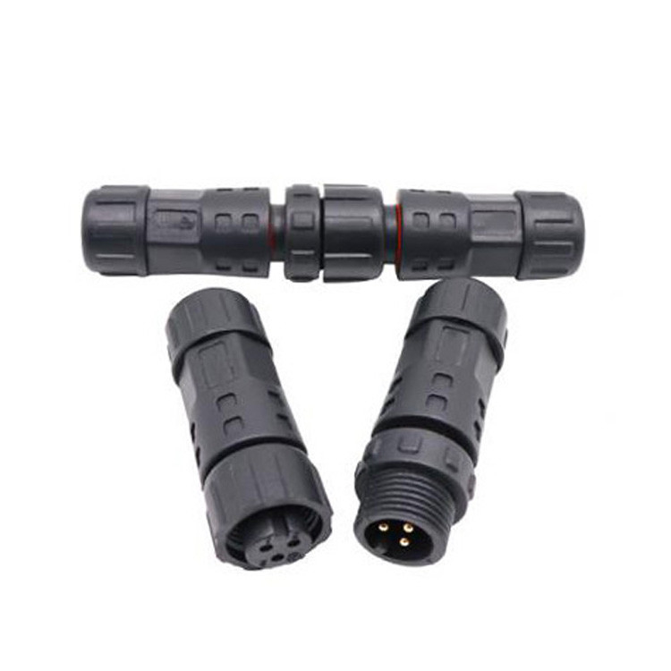Connecteur circulaire IP67 imperméable à l'eau de qualité industrielle MM12 pour équipement électrique automobile
