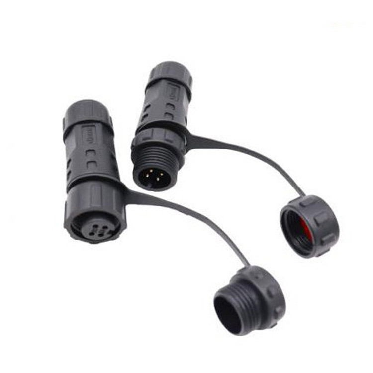 Connecteur circulaire IP67 imperméable à l'eau de qualité industrielle MM12 pour équipement électrique automobile