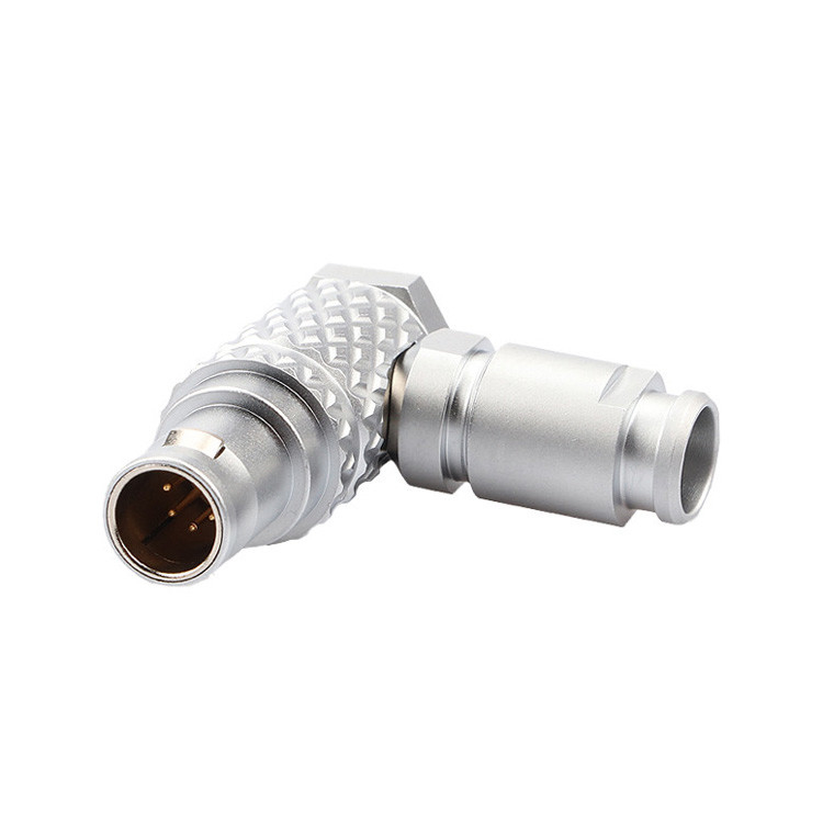 Connecteur de commande industriel de l'usine de série B T3 5Pin 90° angle droit connecteur circulaire