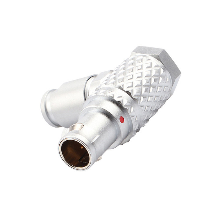 Connecteur de commande industriel de l'usine de série B T3 5Pin 90° angle droit connecteur circulaire