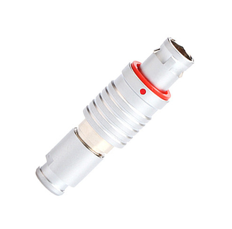 Connecteur industriel IP54 à prise étanche T6 auto-verrouillable, connecteur circulaire étanche série M B