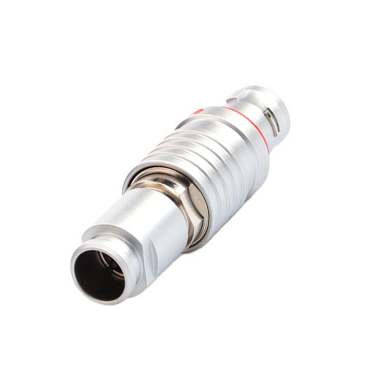 Connecteur industriel IP54 à prise étanche T6 auto-verrouillable, connecteur circulaire étanche série M B