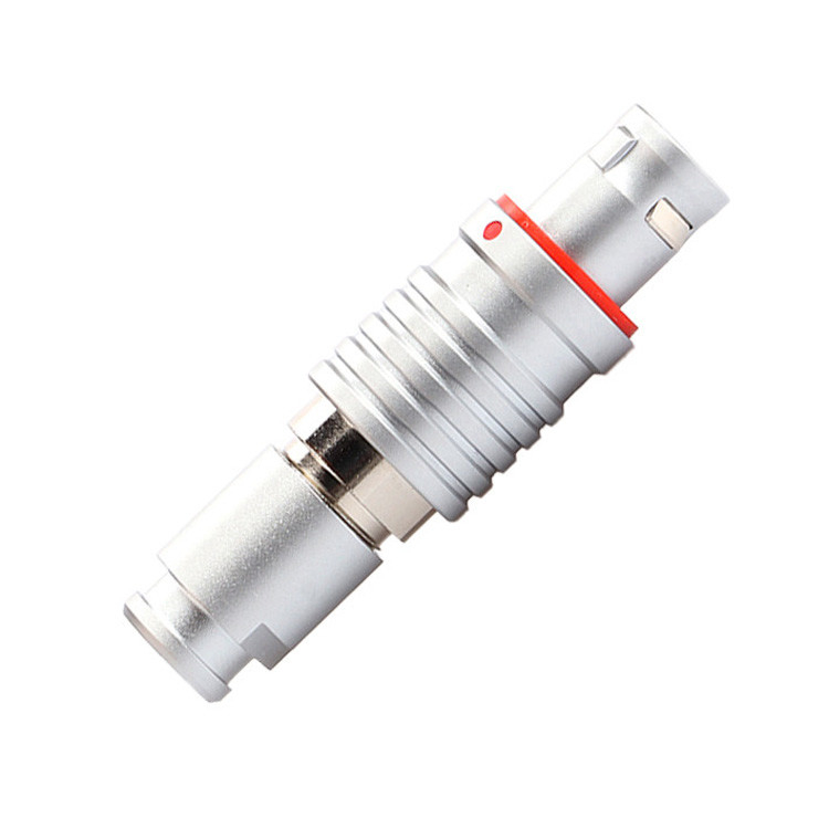 Connecteur industriel IP54 à prise étanche T6 auto-verrouillable, connecteur circulaire étanche série M B