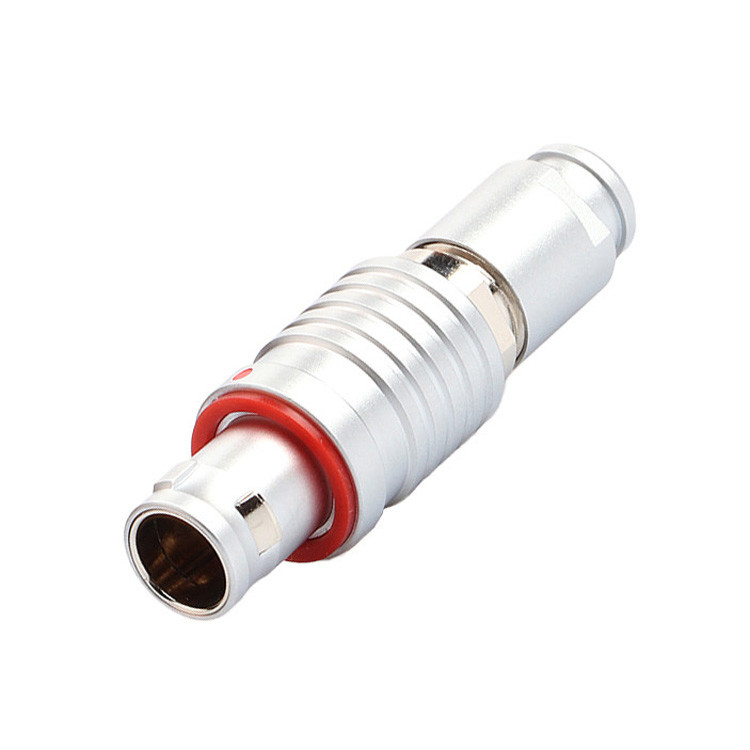 Connecteur industriel IP54 à prise étanche T6 auto-verrouillable, connecteur circulaire étanche série M B