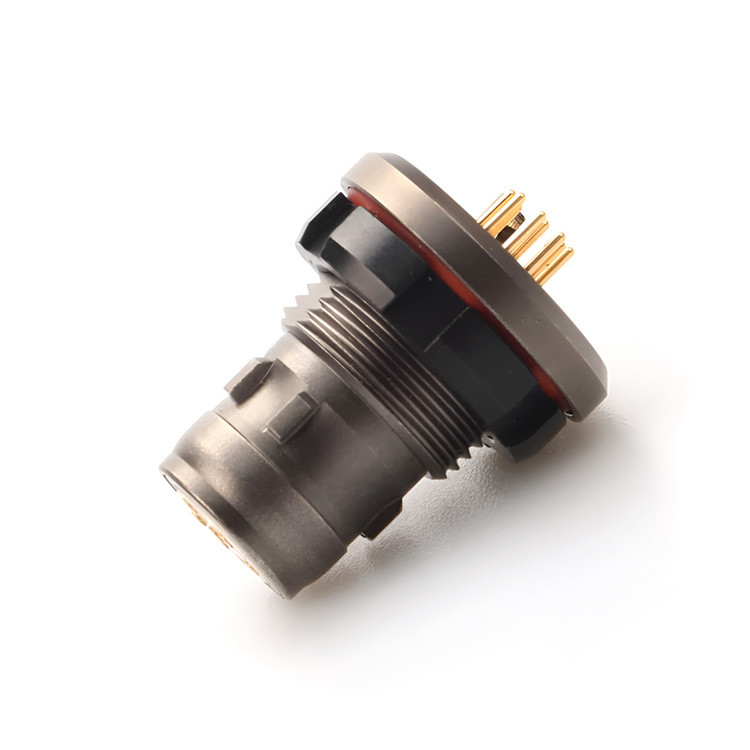 Connecteur étanche militaire, mâle et femelle, série 16P R, de qualité industrielle, avec un niveau de protection atteignant IP6K8