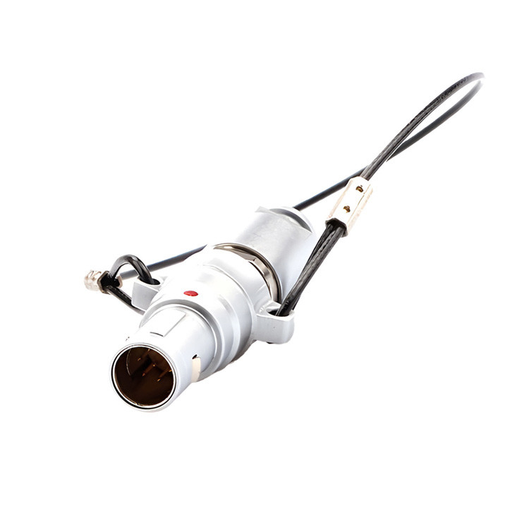 Connecteur circulaire à poussée et traction à plusieurs cœurs de la série B, 2 à 32 cœurs, cœur d'aiguille de soudage (droit ou incliné)