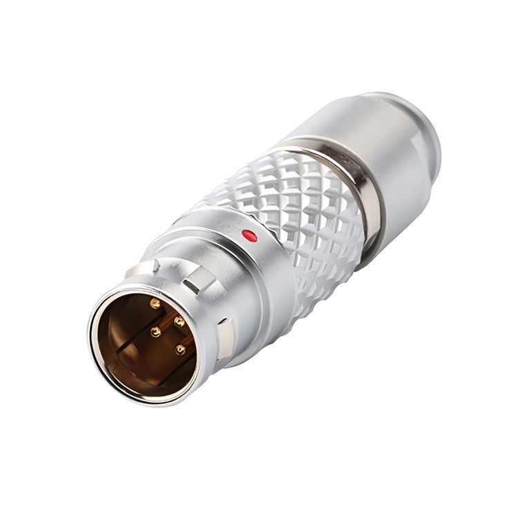 Connecteur circulaire à poussée et traction à plusieurs cœurs de la série B, 2 à 32 cœurs, cœur d'aiguille de soudage (droit ou incliné)
