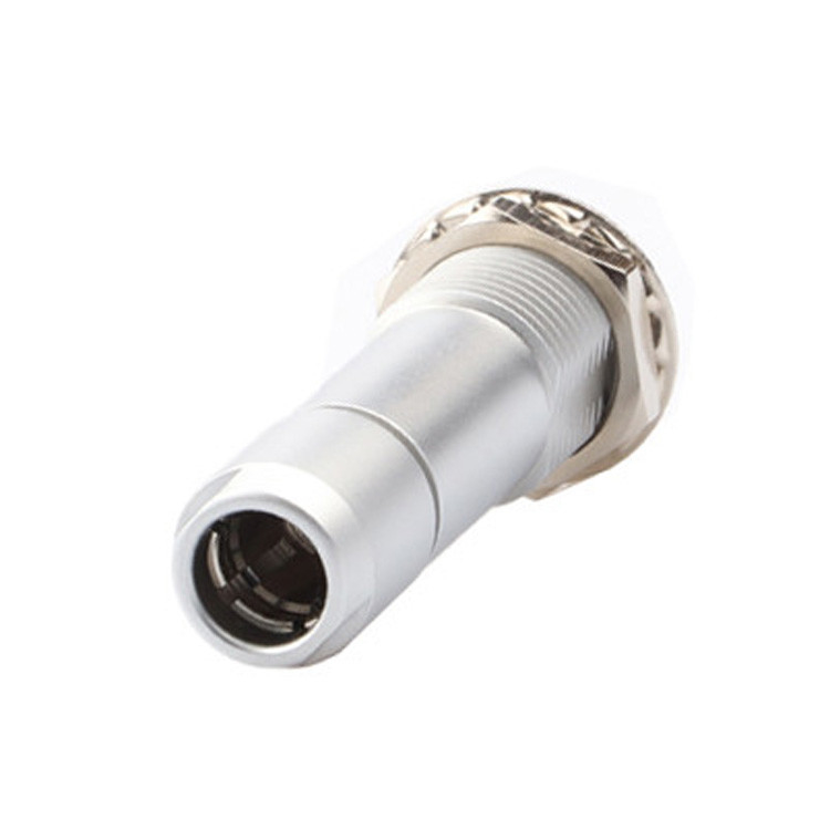 Clampe à câble à double écrous universelle connecteur circulaire imperméable industriel série B Z10 6P Femme