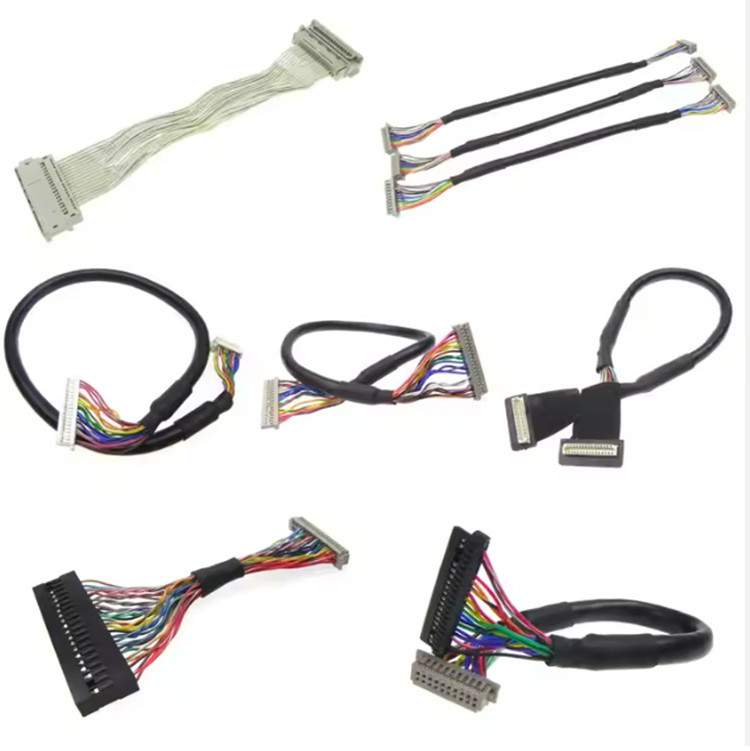 20 câble d'affichage de Pin  DF19G-20S-1C BLD2-20 1.0mm Lvds 2 à Pin Jst Sh1.0 des rangées 2*10